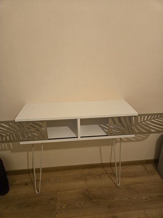 Конзолна маса Illia White Leaves.