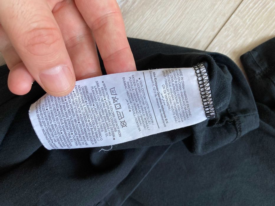 AIR Jordan мъжка черна тениска размер M