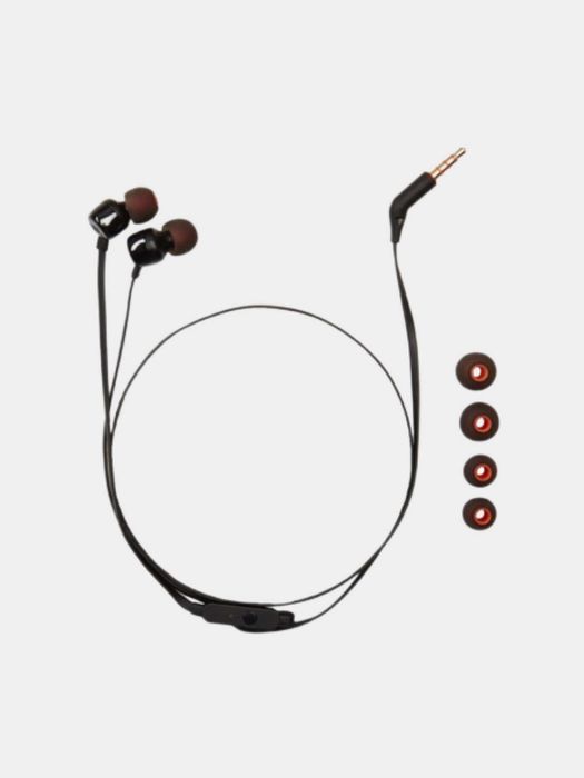 Наушники проводные JBL TUNE 110, наушники затычки внутриканальные