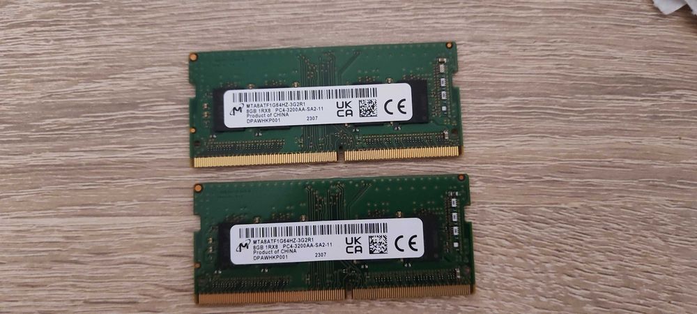 16GB (2x8GB) DDR4 3200MHz SO-DIMM RAM Laptop Micron 1Rx8 | Testat MemTest86