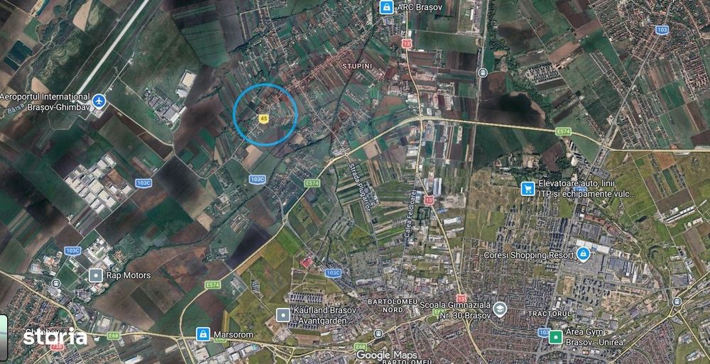 Teren intravilan 9.000 mp pentru dezvoltare rezidențială sau mixtă