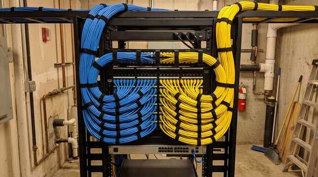 Kamera o‘rnatish   Server shkaf Serverniy Unit yig‘ish  Tarmoq ishlari