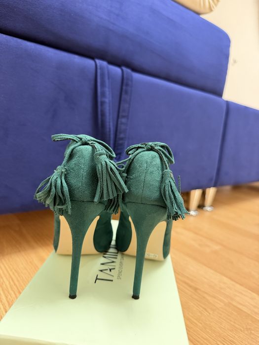 Туфли Aqazzura зеленый