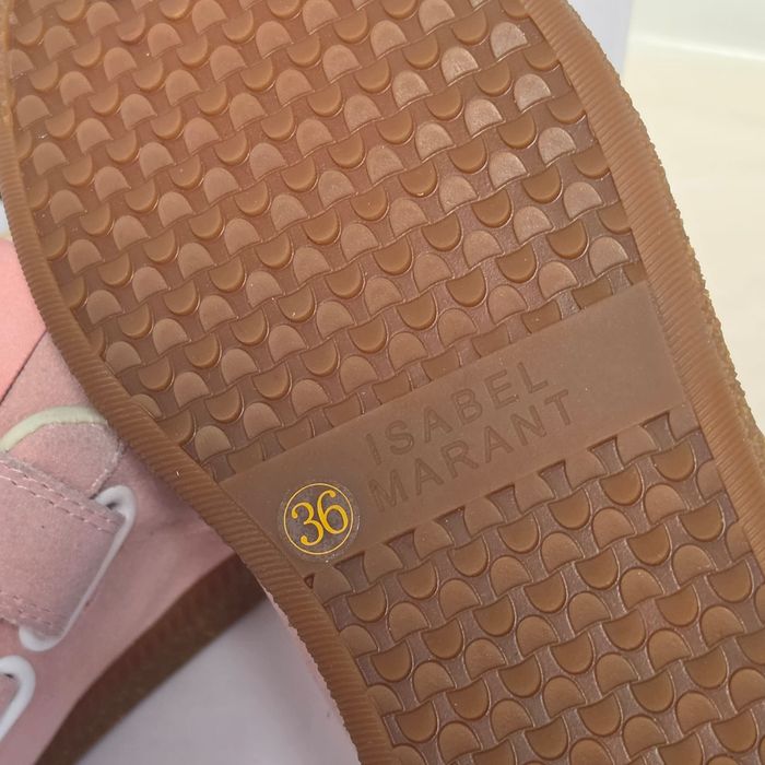 Sneakers Isabel Marant roz – mărimea 36, noi cu etichetă si cutie