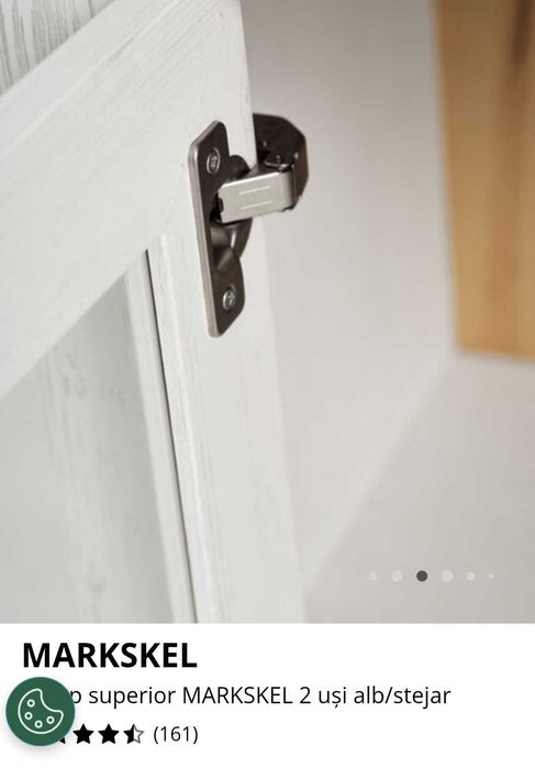 Vitrina bucatarie-living JYSK noua 132x111x36