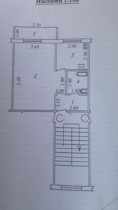Продаётся 1/4/5 Авиасозлар 4, ор-р 166 школа