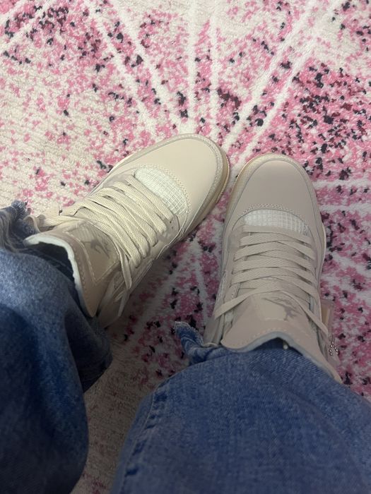 Air Jordan 4 x Off-white “Sail”