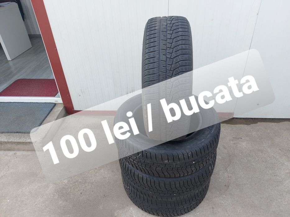 100 lei bucata! Set anvelope IARNA/M+S 205 60 16 Hankook dot 2020