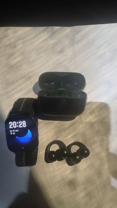 Casti freeclip și ceas smart motorola