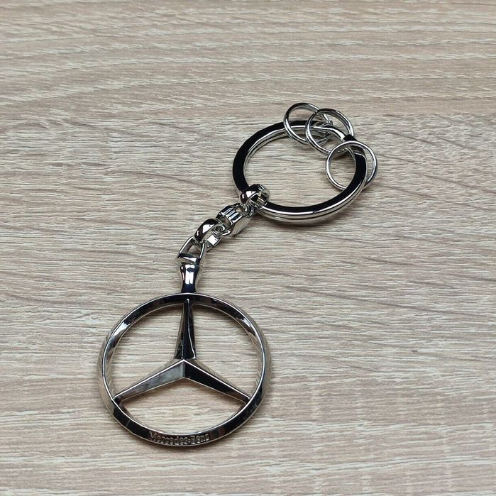 Breloc chei IdeallStore®, Mercedes, editie colectie, 9 cm, metal