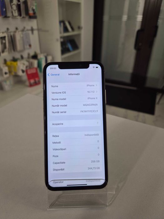 Iphone XS Alb 100% Doc House Gsm
