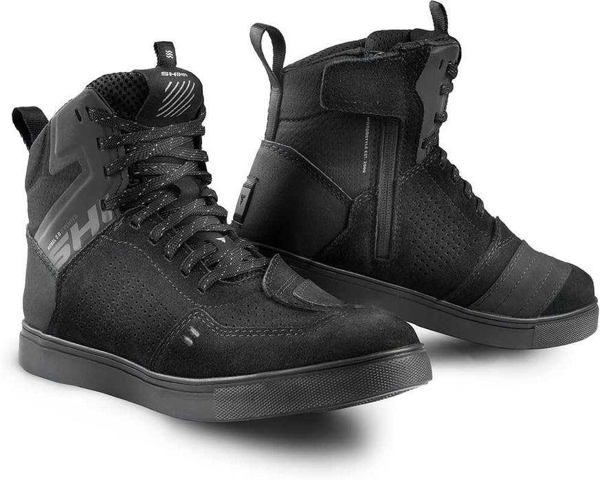 Дамски мото кецове обувки ботуши SHIMA REBEL 2.0 VENTED LADY GRAY