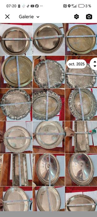 Tavi placate cu argint