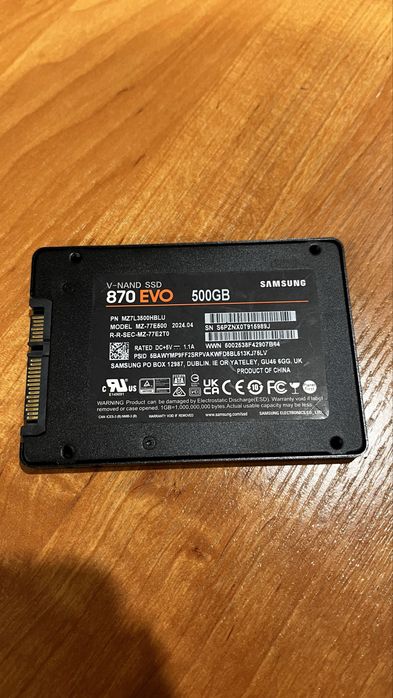 продам SSD 500gb Samsung