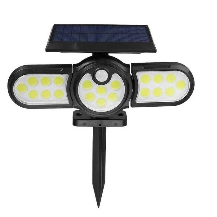 Слънчева лампа XF-702 SH-1206B, Сензор за движение, 140 LED