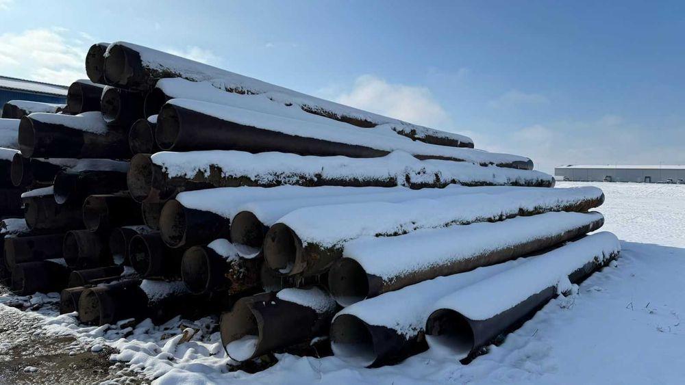 Cтальные трубы 530x8 мм б/у