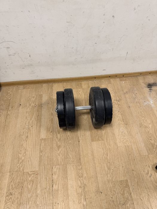 Gantera regrabila 33 kg noua, pret 250 lei