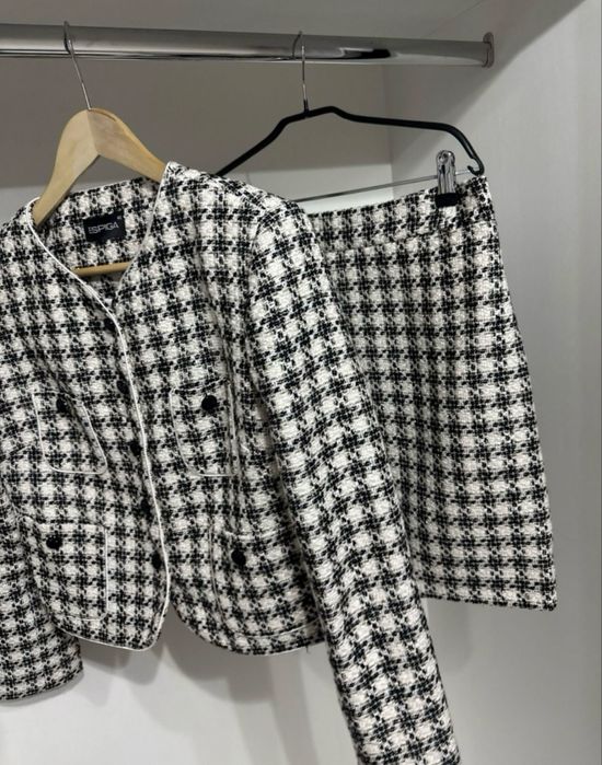 Двойка женская твид