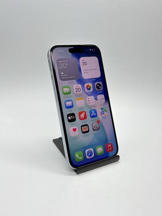 iPhone 15 - 128Gb - Blue - Stare Excelenta + Garantie