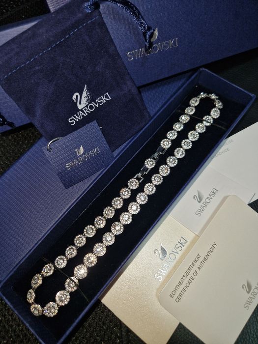 Colier Swarovski Angelic Argintiu