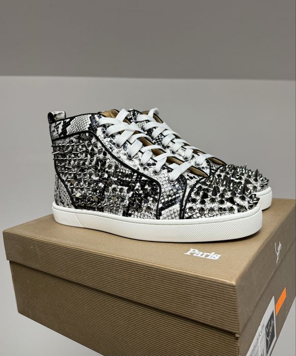 Christian Louboutin High Phyton White