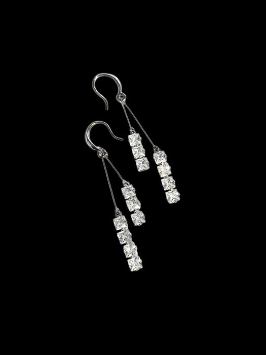 Cercei Candelabru cu Cristale Zirconia