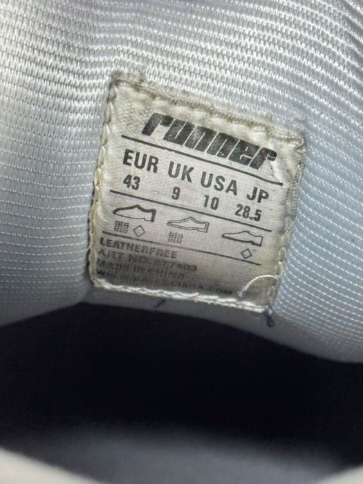 Кроссовки balenciaga runner graffiti white black