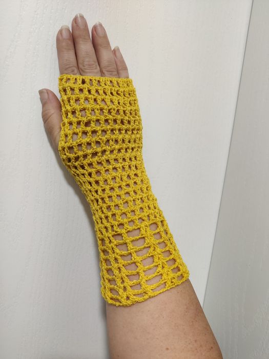 Плетени ръкавици без пръсти