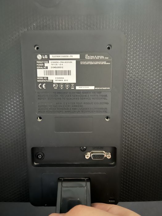 Manitor LG 22 60 hz ideal karopka dak bor