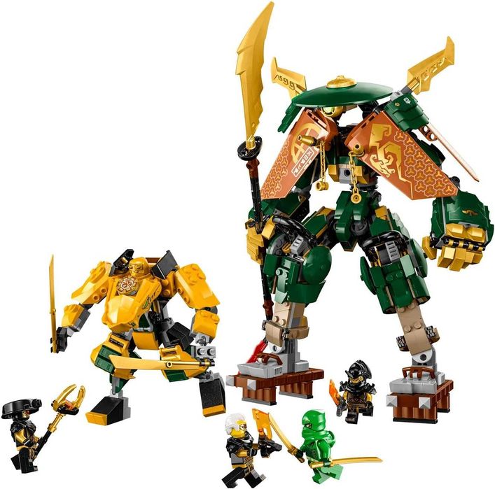 NOU TIP brand L Ninjago Robotii Echipa Lloyd si Arin 71794