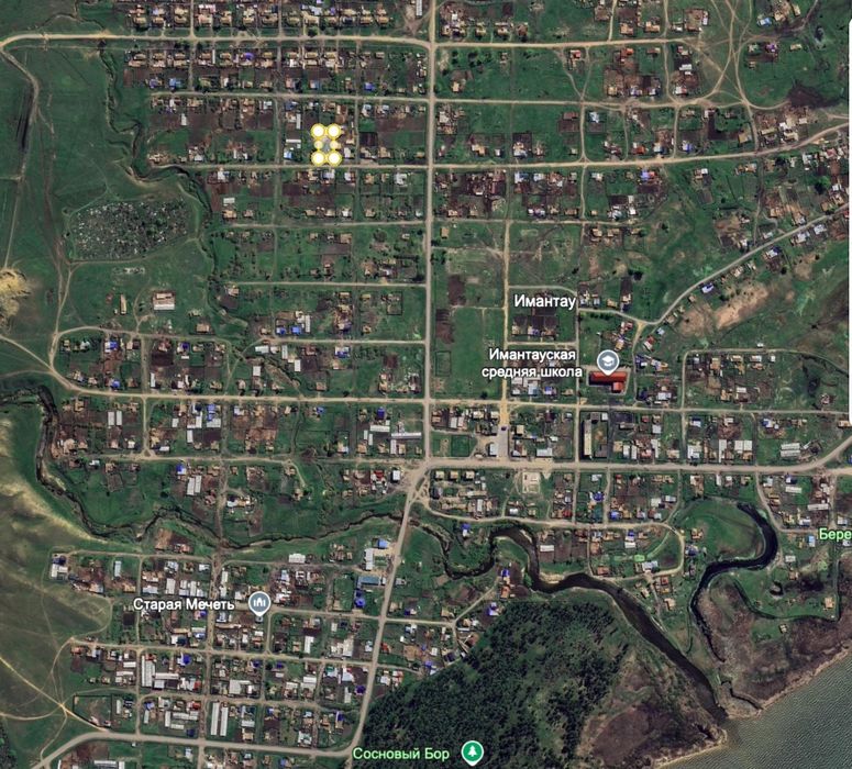 Участок, дом  в Имантау