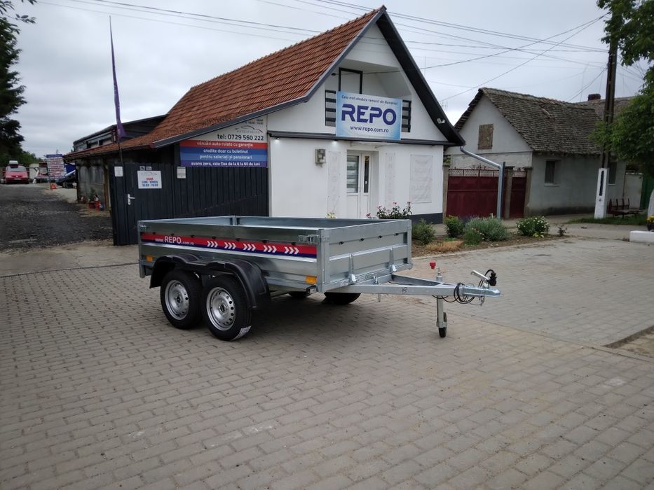 Remorca Repo QRDS 2,4m/1,25m 750 kg