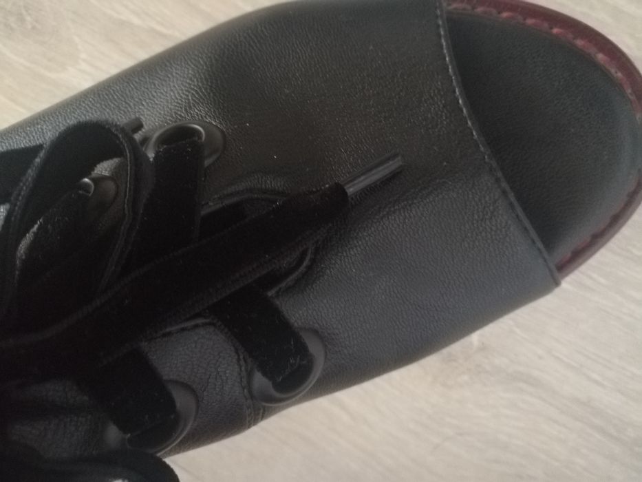 Сабо (мюли) из экокожи