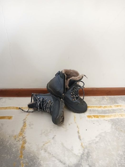 Зимние ботинки б/у