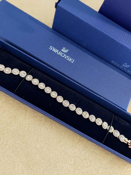 Bratara Swarovski Angelic Una Rose Gold