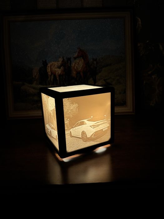 3d светильник (индивидуальный)