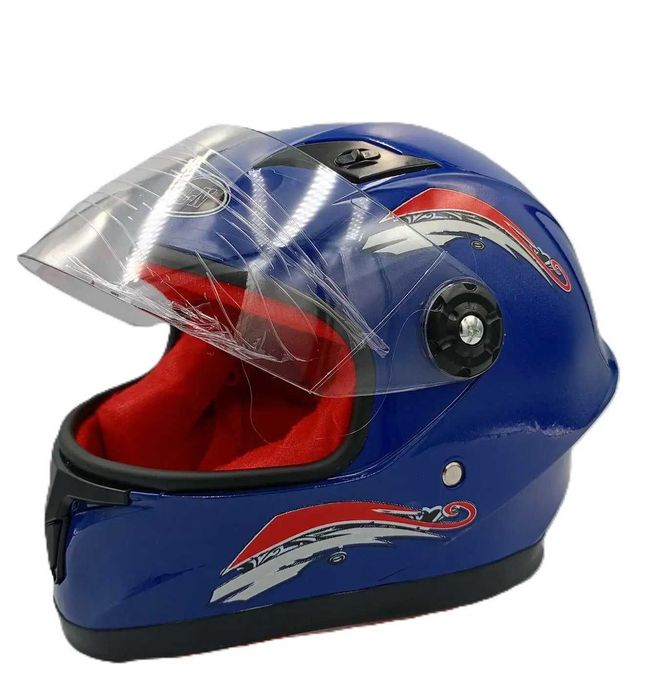 Детска каска шлем за мотор/ различни разцветки