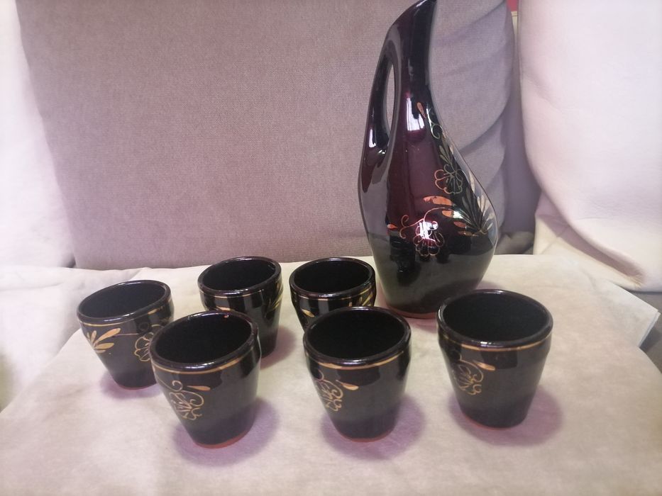 Винтидж сервиз за алкохол