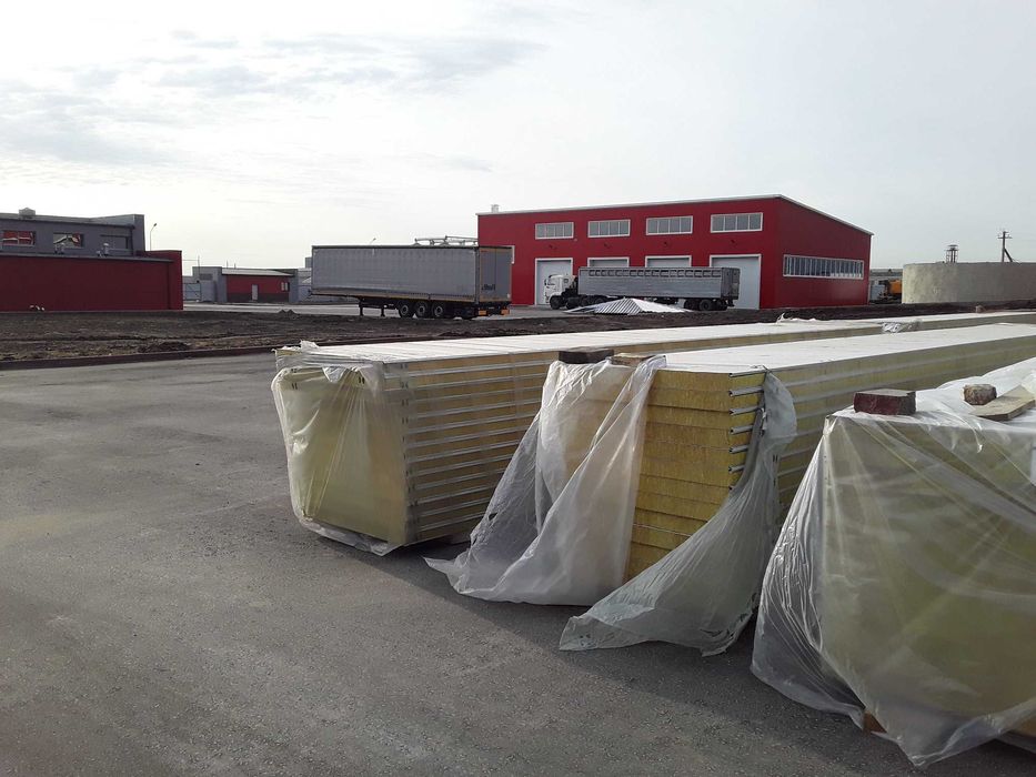 Сэндвич панели МВУ ПИР