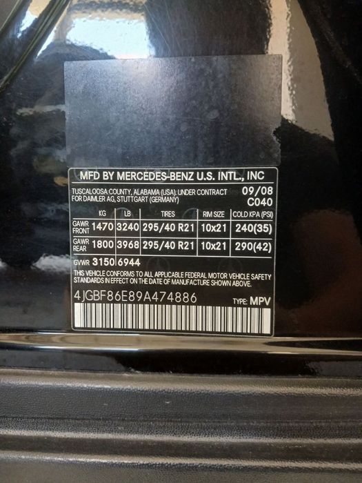 Mercedes benz  gl 550
