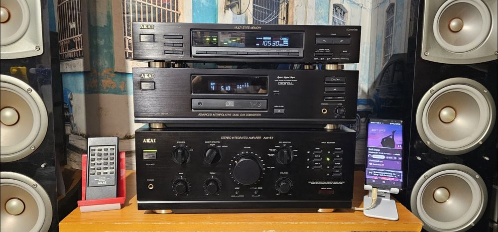 Akai AM 57 statie audio - amplificator