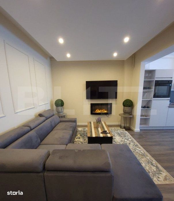 Apartament 2 camere, 54 mp, lux, finisat! Zona Teilor
