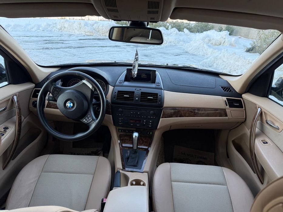 Bmw X3 Automat 2.0 177 cp 2008 *Xenon *Navi *piele crem *TOP