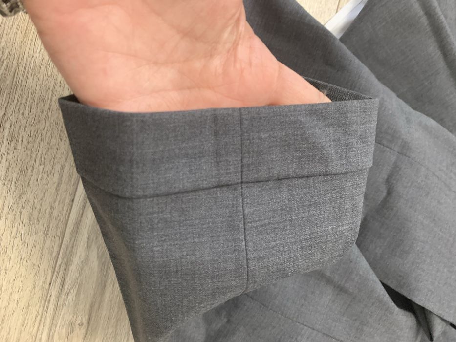 Pantaloni stofa gri barbati, marime S/M