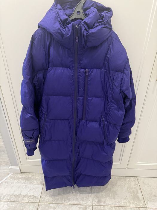 Пуховик теплый демисезонный