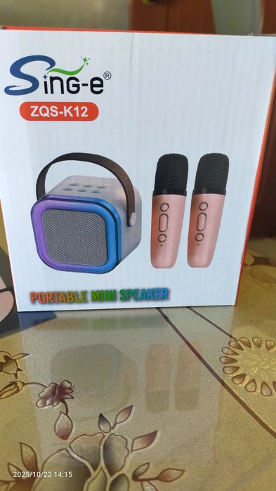 Колонка караоке.