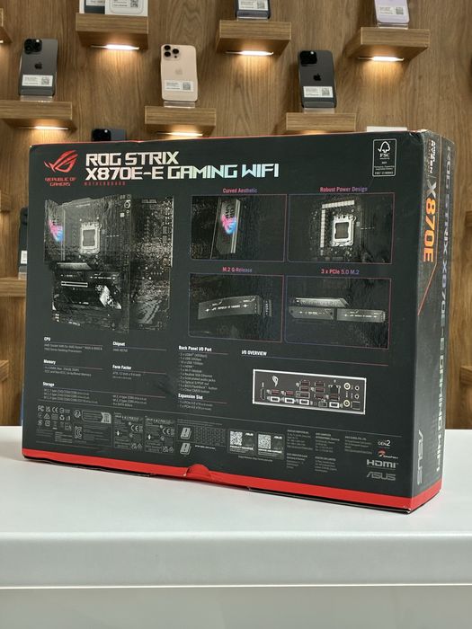 Placa de baza ASUS ROG STRIX X870E-E GAMING WIFI, Socket AM5