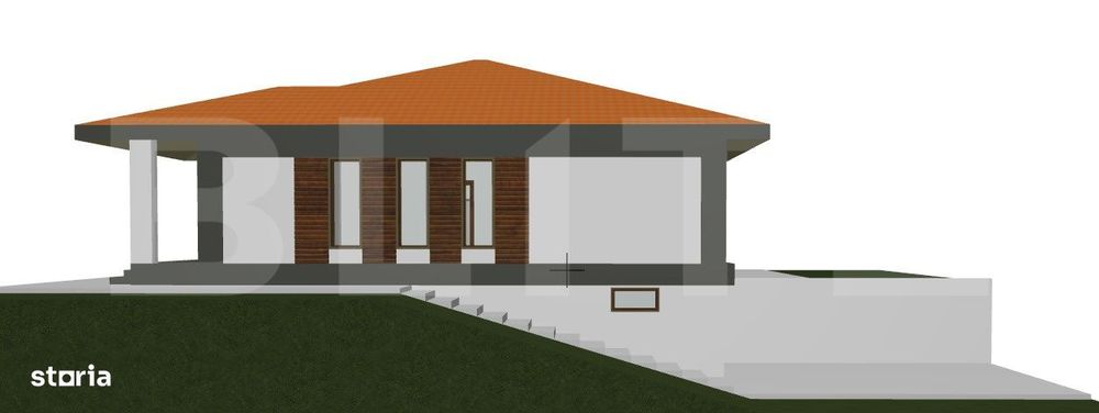 Casa parter, 115 mp, zona Tomesti