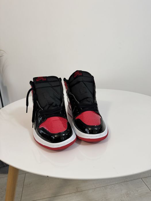 jordan 1 bred patent marimea 42-VERIFICARE COLET