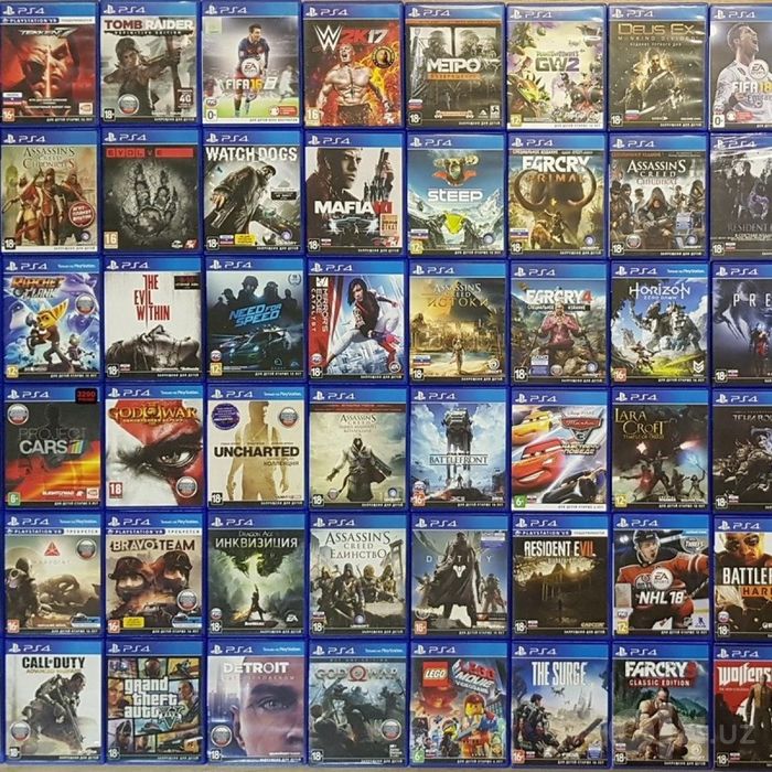 Запись игрь на PS3 & PS4